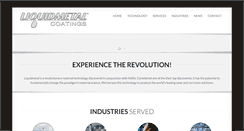 Desktop Screenshot of liquidmetal-coatings.com